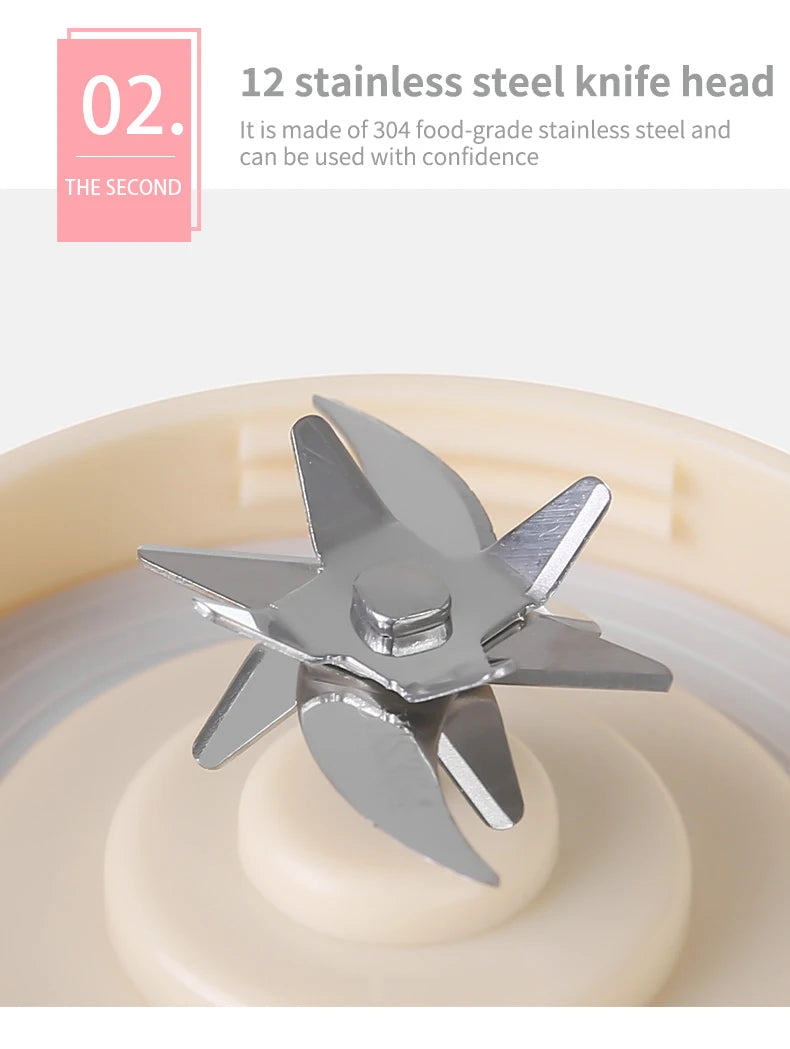 BlendForce Pro 530ML Ice-Crush Portable Blender